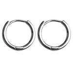 Timeless & versatile, these 925 sterling silver hoop earrings add a touch of elegance to your everyday style