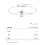 Single Diamond Bracelet, High End Premium Design for Couple