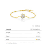 Snowflake Bracelet, Premium High End Hand Ornament