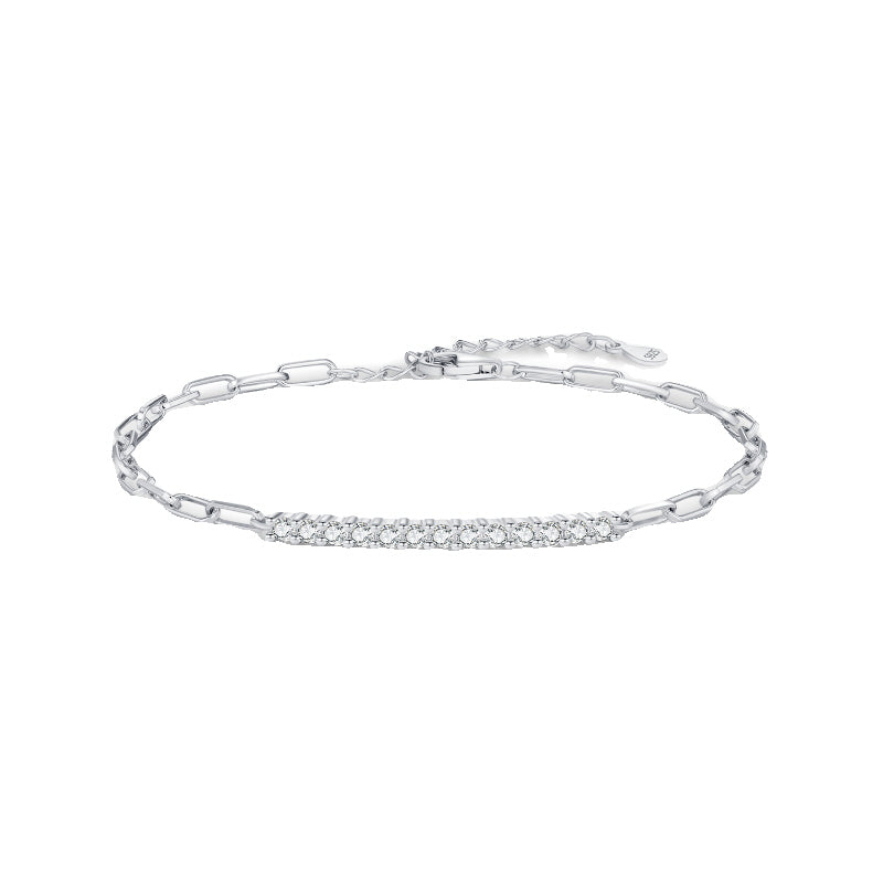 Row Stone Bracelet, Trendy INS Inspired Personality Hand Jewelry