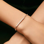 Row Stone Bracelet, Trendy INS Inspired Personality Hand Jewelry