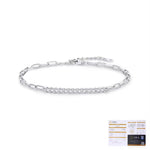 Row Stone Bracelet, Trendy INS Inspired Personality Hand Jewelry