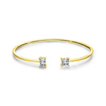 Sparkling Cubic Zirconia Bangle Bracelet, A Timeless Accessory for Every Occasion