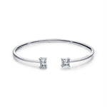 Sparkling Cubic Zirconia Bangle Bracelet, A Timeless Accessory for Every Occasion