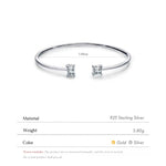 Sparkling Cubic Zirconia Bangle Bracelet, A Timeless Accessory for Every Occasion