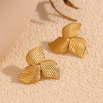 Chic Modern Design, Boomerang Stud Earrings for Women