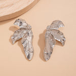 Vintage Leaf Stud Earrings, A Timeless Accessory with Sophisticated Charm