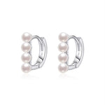 Mini Pearl Earrings, A Chic French Inspired Daily Essential