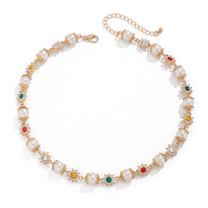 Vintage Inspired High End Clavicle Necklace Timeless Retro Charm