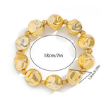 Chic Irregular Necklace and Bracelet, A Modern Geometric Statement
