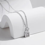 Romantic Lock Pendant Necklace, Premium Couple Jewelry