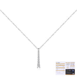 French Y-Shaped Tassel Long Pendant Necklace, Elegant Clavicle Chain Design
