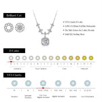 French Retro Design Necklace, Elegant Diamond Clavicle Chain