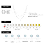 Women's Teardrop Pendant Double Layered Clavicle Chain Necklace