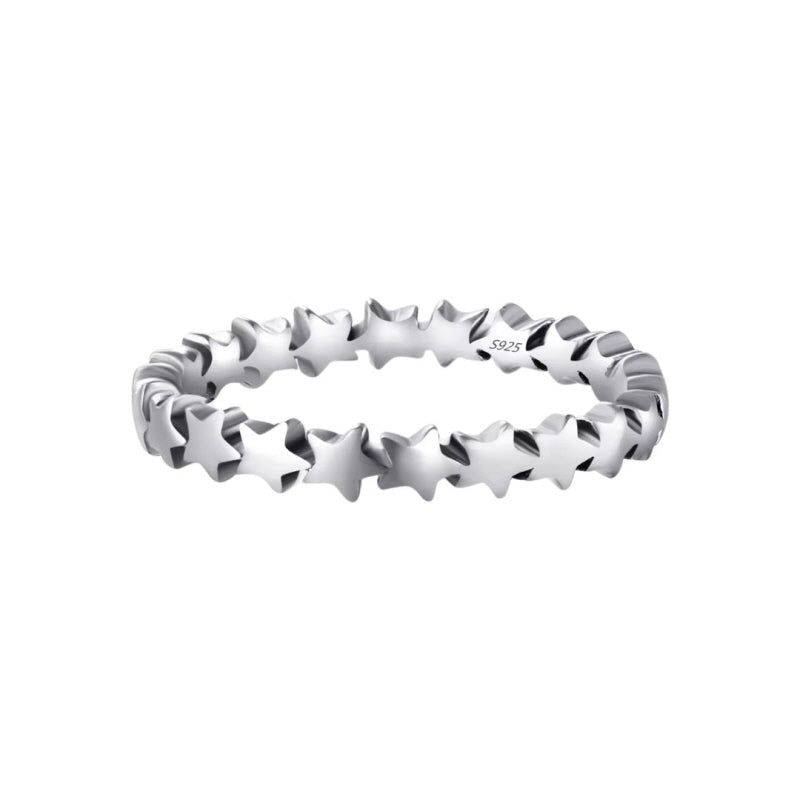 Minimalist Star Accent Ring, Elegant and Timeless Daily Fashion Piece