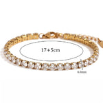 Fashion, simple & niche temperament, hand ornament, personality micro inlaid zircon chain bracelet