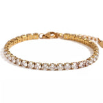 Fashion, simple & niche temperament, hand ornament, personality micro inlaid zircon chain bracelet