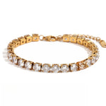 Fashion, simple & niche temperament, hand ornament, personality micro inlaid zircon chain bracelet